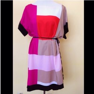 NWT Reed Krakoff Soft Block Sheath Dress Lg